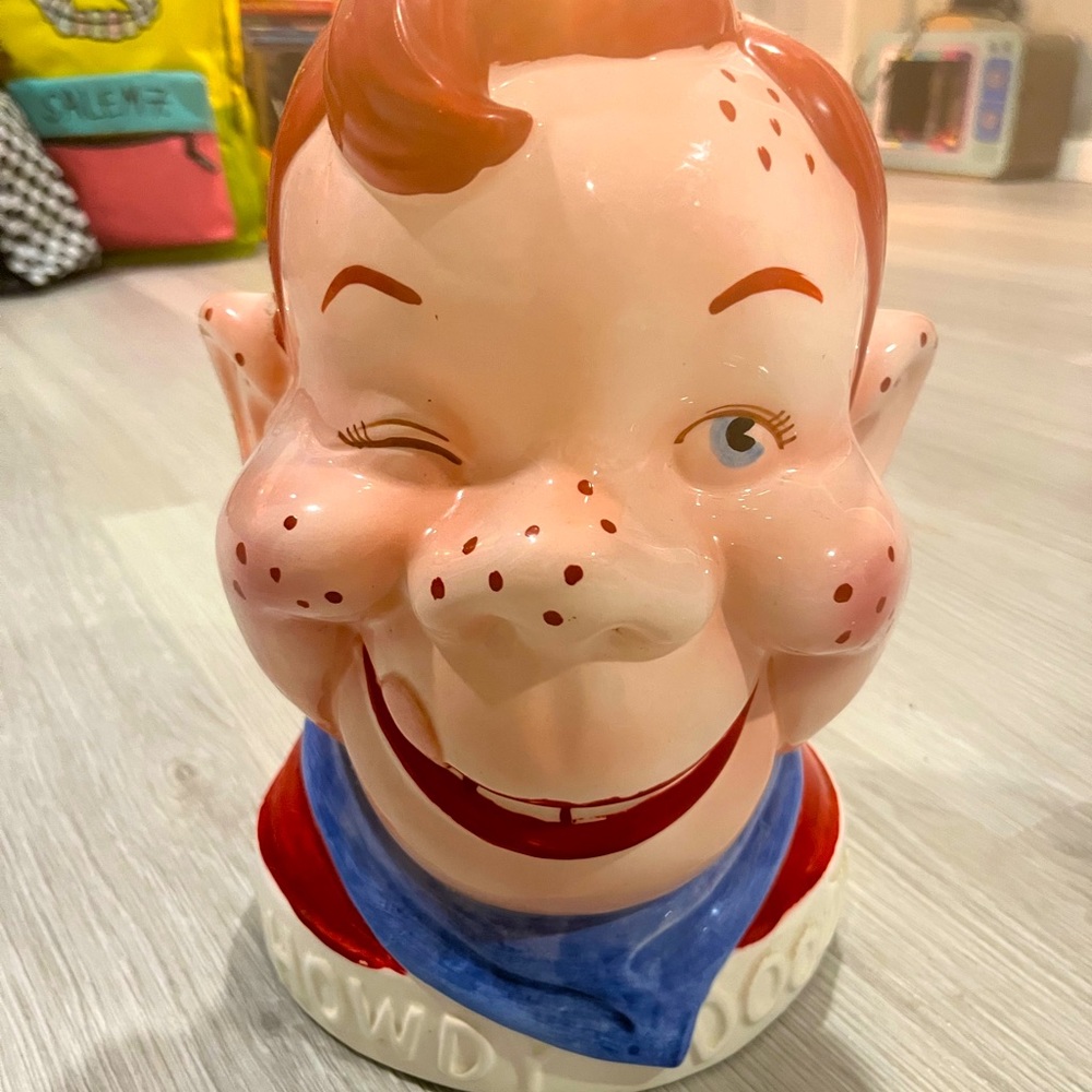 howdy doody cookie jar vintage